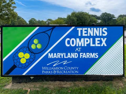 Maryland Farms Tennis Center Sign - Copy (2)